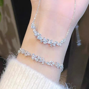 Wisteria Flower Diamond Fashion Exquisite Bracelet
